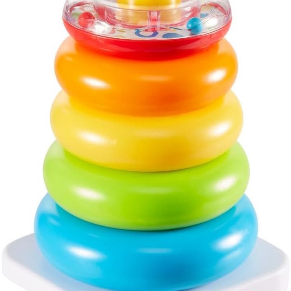 Fisher Price Baby Stacking Toy 5 colorful rings 6+months
